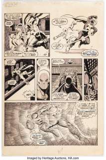 Pérez , George | George Pérez and Jack Abel The Deadly Hands of Kung Fu #21 Story Page 17 Original Art (Marvel, 1976).... | Heritage