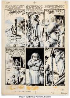 Corben, Richard - Richard Corben Creepy #60 Story Page 1 (Issue Page 35) Original Art (Warren Publ., 1974)....