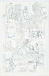 DC Artist - Lan Medina Aquaman and The Others #9 Story Page 12 Original Art (DC, 2015)....