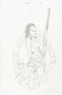 Twenty-first Century Comic Artist - Joe Benitez Lady Mechanika #2 Cover Original Art (Aspen, 2011)....