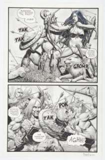 Patty, Sean - Sean Patty Worgard Berserkir #2 Story Page 16 Original Art (2011)....