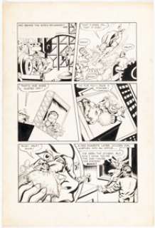 Maker Unidentified | Golden Age Artist - Unpublished Golden Girl Story Page Original Art (c. 1946).... | Heritage