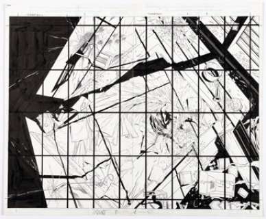 Quesada, Joe | Joe Quesada and Jimmy Palmiotti Daredevil #6 Double Splash Page 5-6 Original Art (Marvel, 1999).... | Heritage