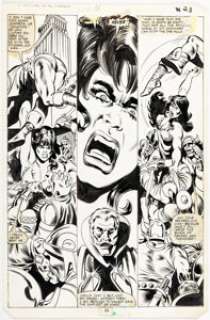 Vosburg, Mike | Mike Vosburg and Frank Springer Savage She-Hulk #13 Story Page 23 Original Art (Marvel, 1980).... | Heritage