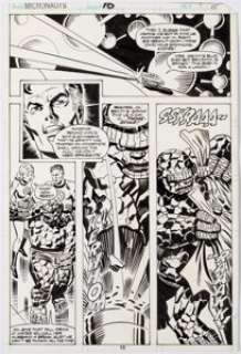 Chaykin, Howard | Howard Chaykin and Al Milgrom Micronauts #16 Story Page 15 Original Art (Marvel, 1980). ... | Heritage