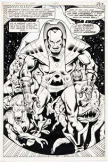 Staton, Joe | Joe Staton and Frank McLaughlin Tales of the Green Lantern Corps #1 Splash Page 18 Original Art (DC, 1981).... | Heritage