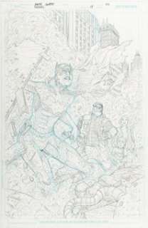 DC Artist - Daniel Sampere Batgirl #18 Splash Page 4 Original Art (DC, 2013). ...