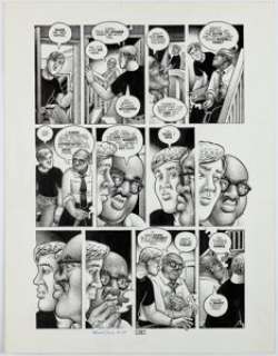 Cruse, Howard | Howard Cruse Stuck Rubber Baby Story Page 108 Original Art (DC, 1995).... | Heritage