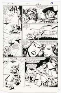 Leialoha, Steve - Steve Leialoha, Cynthia Martin, and Ken Steacy Star Wars #105 Story Page 12 Original Art (Marvel, 1986)....