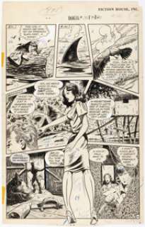 Larsen, Howard | Howard Larsen Rangers Comics #35 Story Page 4 Original Art (Fiction House, 1947).... | Heritage