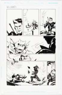DC Artist - Marcio Takara - Future State: Justice League #2 Story Page 19 Original Art (DC, 2021)....