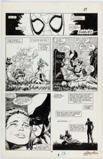 Bright, Mark | Mark Bright and Al Williamson Spider-Man vs. Wolverine #1 Story Page 59 Original Art (Marvel, 1987).... | Heritage
