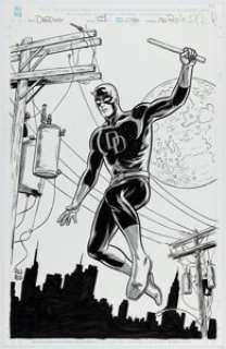 Allred, Mike | Mike Allred - Daredevil Illustration Original Art (undated).... | Heritage