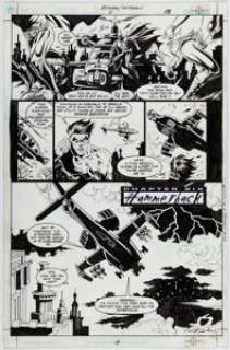 Gulacy, Paul - Paul Gulacy and Charles Yoakum Batman: Outlaws #3 Story Page 18 Original Art (DC, 2000)....
