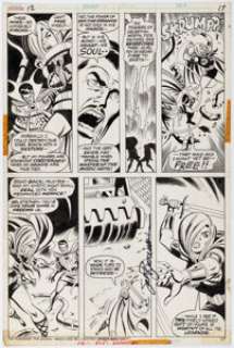 Buscema, Sal | Sal Buscema and Jack Abel The Defenders #12 Story Page 11 Original Art (Marvel, 1974).... | Heritage