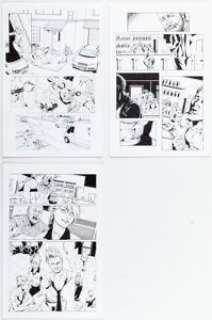 Baal, Kewber - Kewber Baal and Eman Casallos Jennifer Blood Story Pages Original Art Group of 3 (Dynamite, 2012-13).... (Total: 3 Original Art)