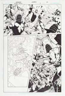 Doug Mahnke and Drew Garaci - Final Crisis #7 Story Page 14 Original Art (DC, 2009)....