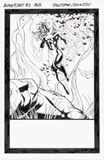 Dale Eaglesham And Andrew Hennessy | Alpha Flight #1 Splash Page 22 Original Art (Marvel, 2011).... | Heritage