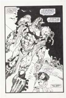 Simon Bisley | Maximum Force Splash Page 22 Original Art (Atomeka Press, c. 1993). ... | Heritage