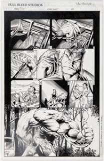 Dale Keown And Dan Panosian | Hulk / Pitt Story Page 22 Original Art (Marvel, 1996).... | Heritage