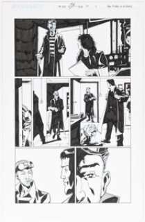 John McCrea and Keith Burns - The Boys #39 Story Page 17 Original Art Group of 2 (Dynamite, 2010). (Total: 2 Original Art)