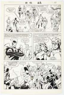 Paul Ryan And Sam de La Rosa | Squadron Supreme #12 Story Page 19 Original Art (Marvel, 1986). | Heritage