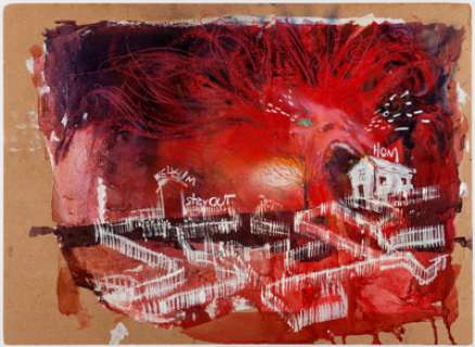 Bill Sienkiewicz The Sandman: Endless Nights "Delirium - Going Inside" Double Page Spread 15-16 Element Original Art (DC, 2003). | Heritage