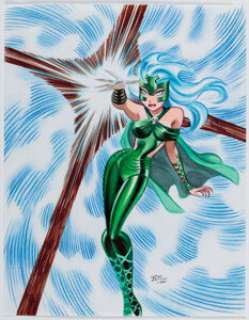 Bruce Timm - Polaris Illustration Original Art (2000).