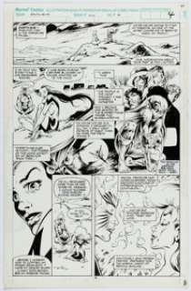 Alan Davis and Mark Farmer Excalibur #44 Story Page 4 Original Art (Marvel, 1991). | Heritage