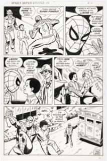 Win Mortimer and Mike Esposito Spidey Super Stories #55 Story Page 20 Original Art (Marvel, 1981). | Heritage