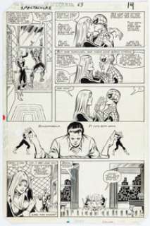 Al Milgrom and Jim Mooney The Spectacular Spider-Man #85 Story Page 12 Original Art (Marvel, 1983). | Heritage