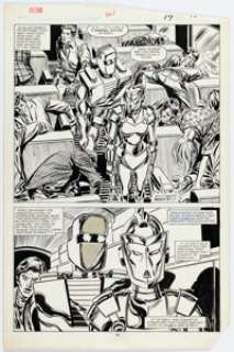 Steve Ditko and Tom Palmer Rom #60 Story Page 13 Original Art (Marvel, 1984). | Heritage