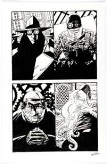 Guy Davis - The Nevermen Illustration Original Art (Dark Horse, c. 2000s)