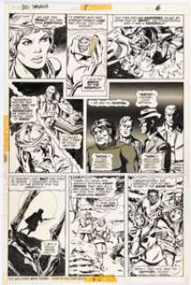 Rich Buckler and Tom Palmer Doc Savage #8 Story Page 4 Original Art (Marvel, 1974). | Heritage