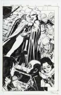 Jim Cheung and Mark Morales Avengers: The Children’s Crusade #7 Story Page 13 Original Art (Marvel, 2011). | Heritage