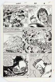 John Buscema and Tom Palmer The Avengers #261 Story Page 16 Original Art (Marvel, 1985). | Heritage