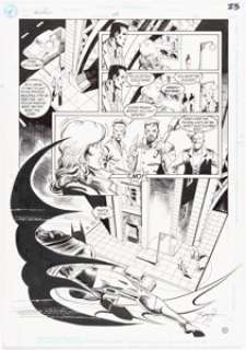 Norm Breyfogle Batman #475 Story Page 17 Original Art (DC, 1992).