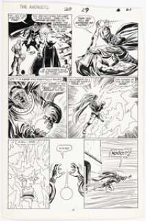 John Buscema and Tom Palmer The Avengers #269 Story Page 21 Original Art (Marvel, 1986). | Heritage