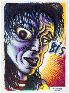 Robert Crumb "BIS" Illustration Original Art (2021). | Heritage