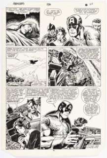 John Buscema and Tom Palmer The Avengers #256 Story Page 18 Original Art (Marvel, 1985). | Heritage