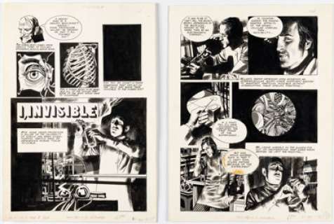 Jose Bea Creepy #46 Complete 6-Page Story "I, Invisible" Original Art (Warren, 1972). (Total: 6 Original Art) | Heritage