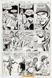 Irv Novick and Tex Blaisdell The Joker #6 Story Page 5 Original Art (DC, 1976). | Heritage