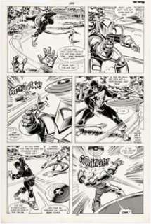 John Buscema and Tom Palmer The Avengers #299 Story Page 17 Original Art (Marvel, 1989). | Heritage