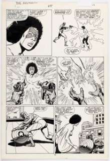 John Buscema and Tom Palmer The Avengers #277 Story Page 15 Original Art (Marvel, 1986). | Heritage