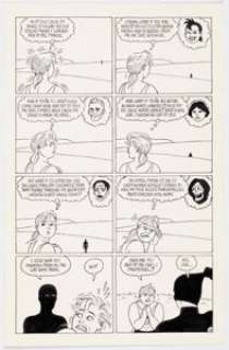 Jaime Hernandez Penny Century #6 Maggie Page 14 Original Art (Fantagraphics, 1999). | Heritage