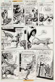 Irv Novick and Tex Blaisdell The Joker #9 Story Page 9 Original At (DC, 1976). | Heritage