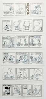 Jim Davis and Brett Koth U.S. Acres Consecutive Daily Comic Strips Original Art Group of 6 (United Features Syndicate, 1988). (Total: 6 Original Art) | Heritage