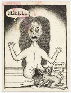 Rory Hayes San Francisco Comic Book #4 Single Panel Illustration Original Art (Print Mint Inc,, 1973). | Heritage