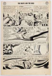 Mike Sekowsky and Joe Giella The Brave and the Bold #29 Flash Story Page 11 Original Art (DC, 1960). | Heritage