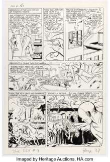 John Giunta Adventures of the Fly #9 Cat Girl Story Page 3 Original Art (Archie/Archie Adventure Series, 1960). | Heritage